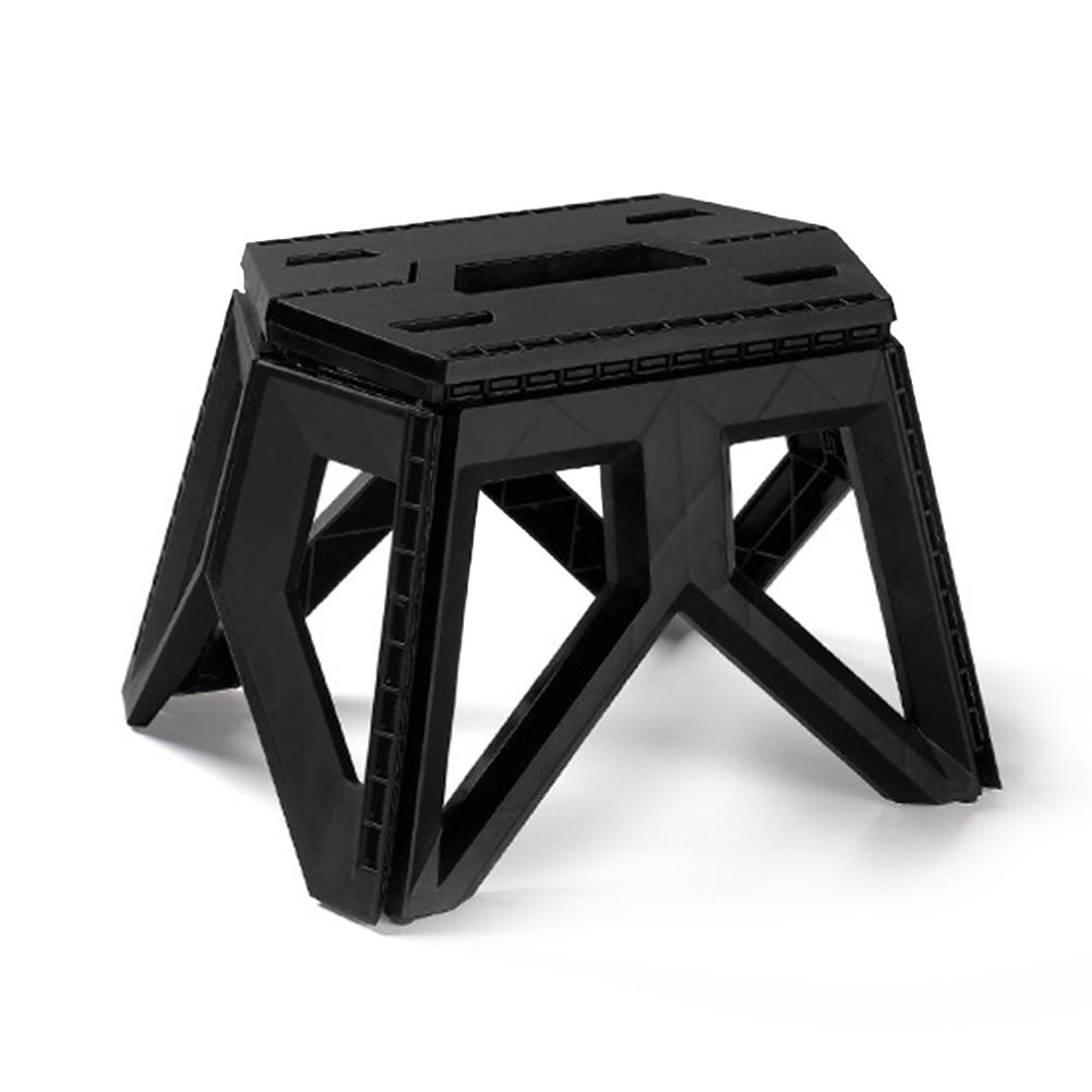 Foldable Triangle Stool Portable Mini Camping Stool High Load-Bearing Collapsible Fishing Stool for Home Kitchen Outdoors