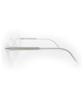 MAISON MASTER Gd Glass Eyeglasses Matte Crystal