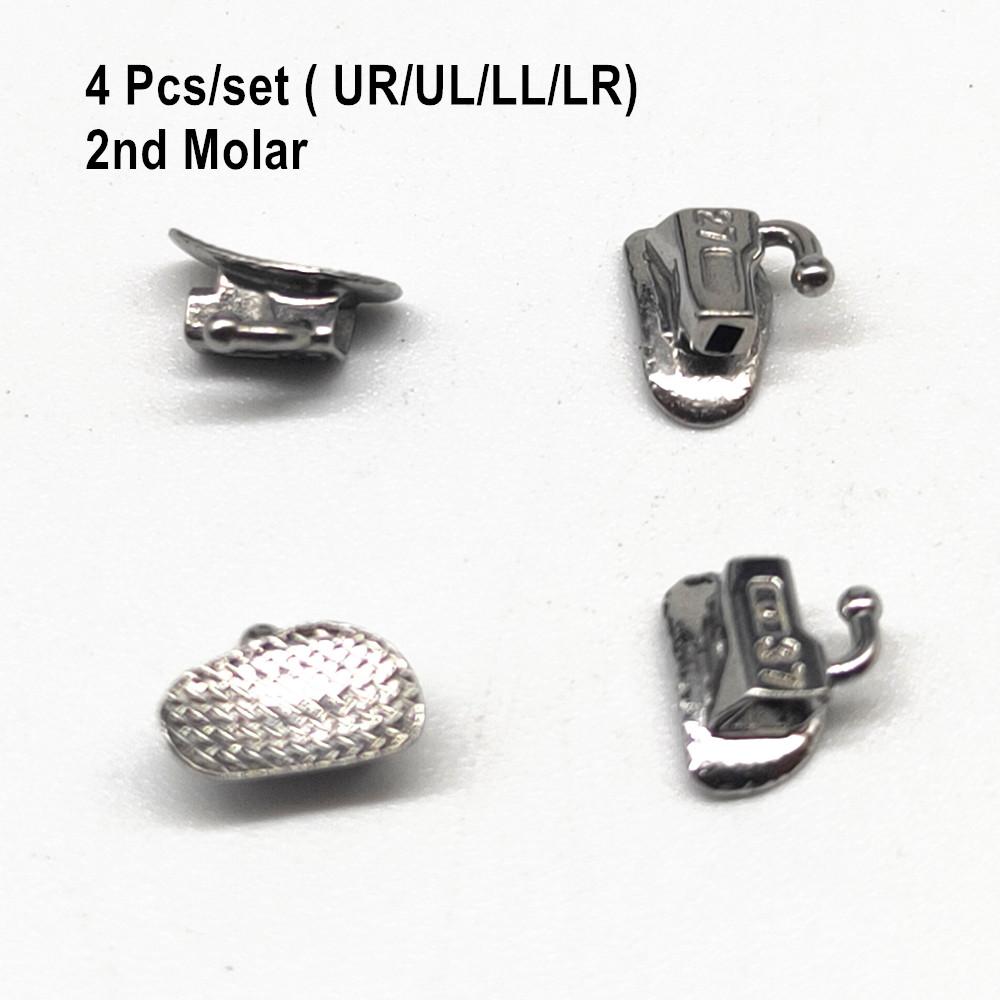 

Стоматологическая ортодонтическая буккальная трубка с одним слотом Sgl Tubes MBT/ROTH 022 Неконв. тип, сетчатая основа, ортопедический материал для стоматолога 1 pack 2nd molar MBT