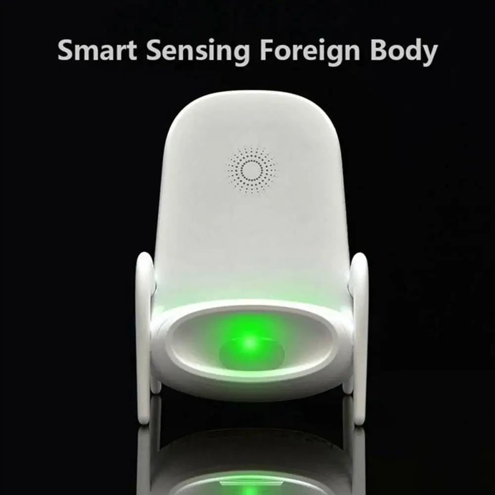 Suport portabil mini pentru scaun, încărcător wireless, suport pentru birou, încărcare rapidă pentru Xiaomi, iPhone și Samsung