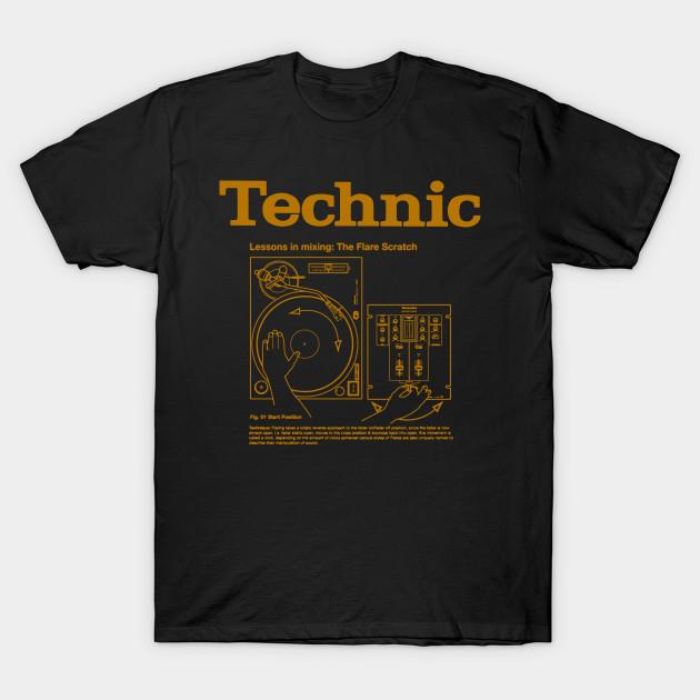 

Men Black Print T-shirt Deejay Skills No-Cut Transfer Paper Print Cotton Tshirt S чорний
