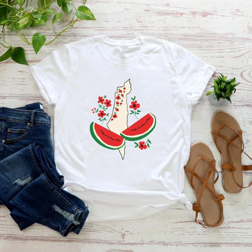 New Arrival Y2k Mens Clothes Tee Shirt Homme Graphic T-Shirts Men Tshirt for Men Ropa Hombre This Is Not A Watermelon 70345
