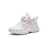 Anta Kids  Butterfly Wing Knob Non-Slip Breathable Casual Shoes Kids Casual Shoes White Pink Green A322429903-1