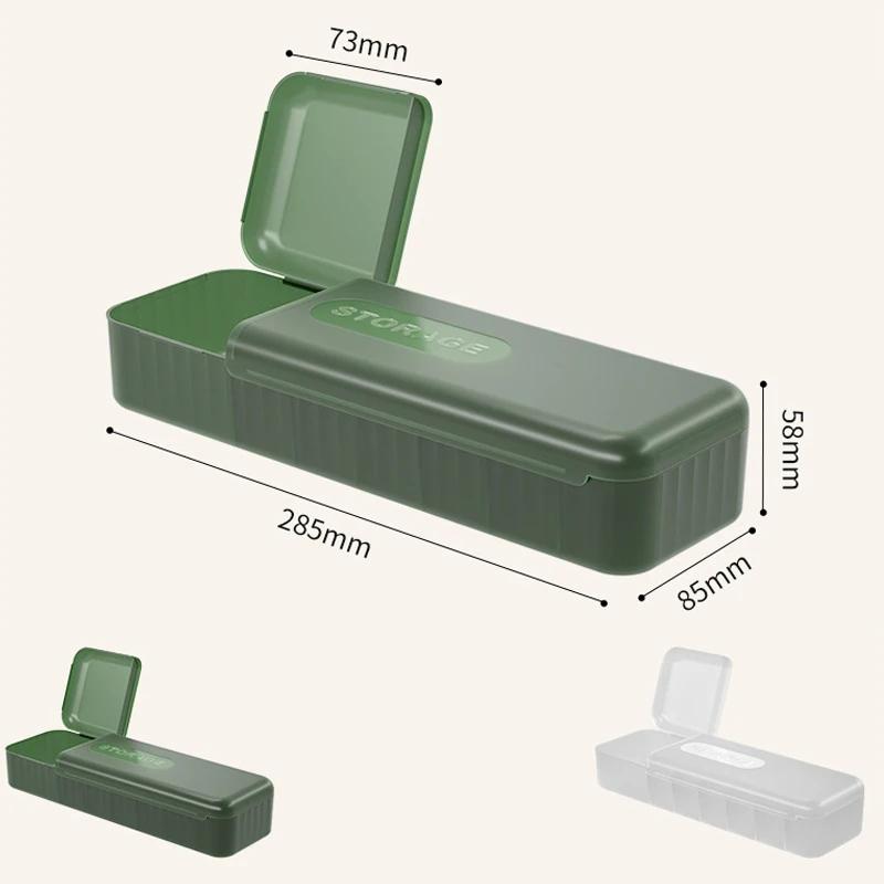 Cable Storage Box Organizer Charger Cord Storage Box with 7 Compartments Reusable Data Cable Storage Case for Home or Travel