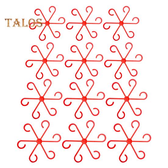 12 szt. uchwytów na łodygi roślin wielokrotnego użytku uchwyty na łodygi roślin pnących haki do podtrzymywania łodyg akcesoria do wzrostu roślin prezent dla entuzjastów ogrodnictwa