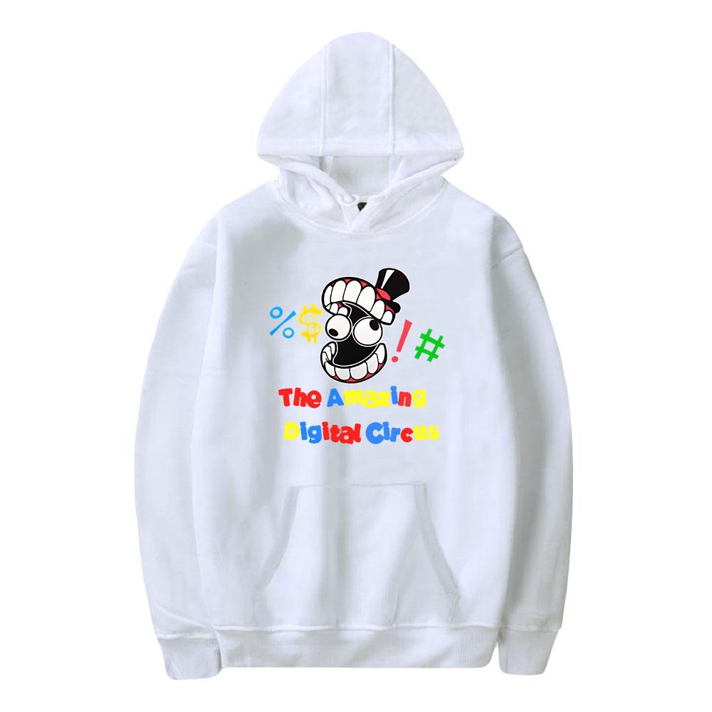 The Amazing Digital Circus Sudadera con capucha para hombre y mujer, unisex, estampado gráfico, Cool Tie Dye, ropa de calle, sudadera con capucha de manga larga