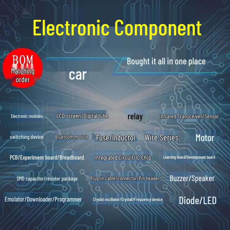 2.54mm Red Blue Position DIP Switch DS-1 to 10P, Through-Hole, Flat Actuator