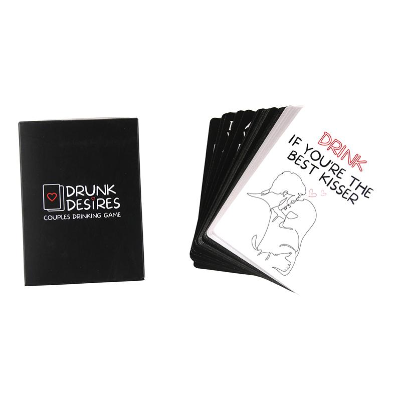 Drunk Lovers Couples Drinking Game - Drunk Desires Card Game, Drunk Lovers Card Game, Tipsy Land Drinking Game