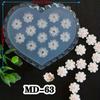 3D Silicone Nail Art Mold - Small Flowers for Beautiful Manicures and Nail Decorations