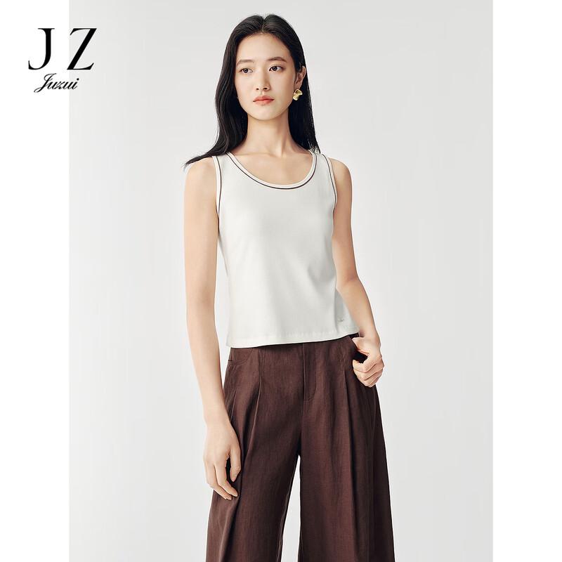 JUZUI Women s Round Neck Basic Vest XL