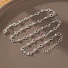 Eye Catching Colorful Crystal Neckpiece Adjustable Length Clavicle Chain Long Y-Shaped Neckchain for Fashion Ladies