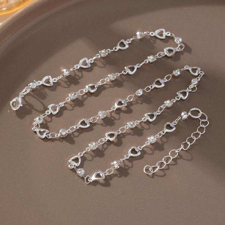 Eye Catching Colorful Crystal Neckpiece Adjustable Length Clavicle Chain Long Y-Shaped Neckchain for Fashion Ladies