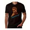 T-Shirt Featuring The Iconic Film Tamil Tarapati Vijay 2, Part of a Fan Apparel Collection. This Casual Men'S Shirt Showcases a Geometric Design,