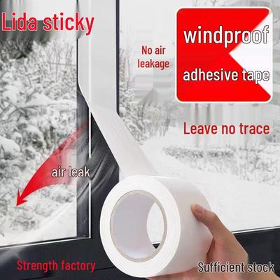 Frostsicheres winddichtes Band: Winter-Tür-/Fensterdichtungsstreifen für Glaslücken - Wasserdicht & Insektendicht