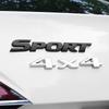 Car 4X4 large displacement standard digital 4wd tail standard 3D stereo four-wheel drive metal car sticker letter sticker v6V8 car logo