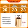 Self-Lubricating Oil-Impregnated Copper Bearing Bushing, Inner Guide 3-5, 6-8, 10-14, 15-32