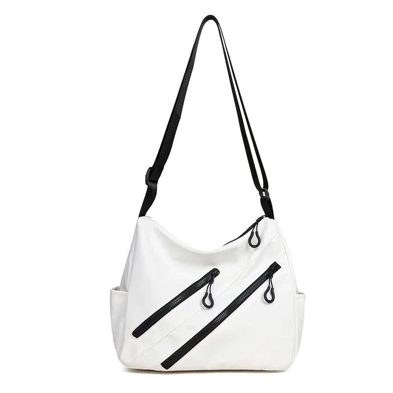 

Холщовая сумка для женщин большой вместимости, новая осенне-зимняя сумка через плечо, классная дорожная сумка-конверт