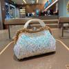New Fashionable Sequin Studded Diamond Large Capacity Handbag for Women