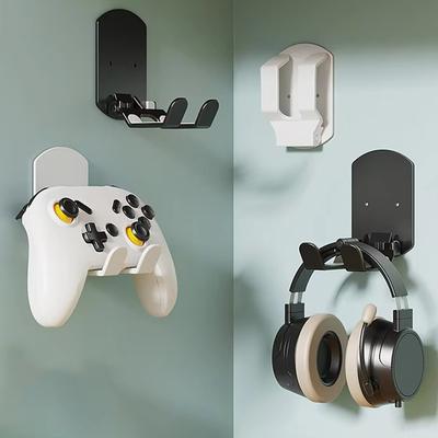 Foldable Cable Organizer With Sticky Pad, Wall Mount Cord Holder Clips For Desk Management, Space Saving Rack For Office Home