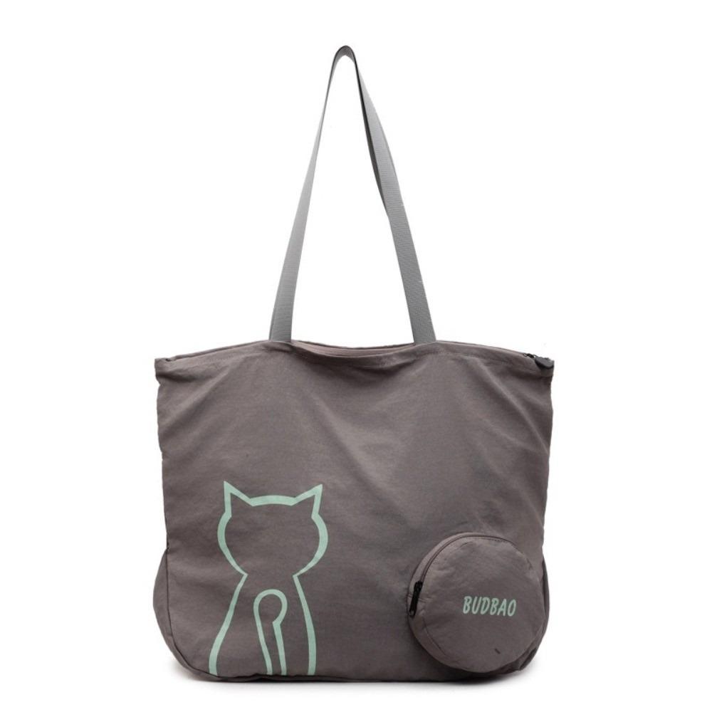 Large Capacity Women s Tote Bag Stylish Commute Handbag Korean Cat Shoulder Bag  Ladies/Girls