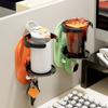 No Punching Folding Cup Holder Wall Mounted Drink Holder Multi-functional Cup Storage Rack  Bedroom
