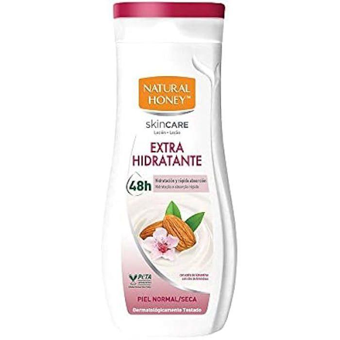 Lotion hydratante à l'huile d'amande douce - NATURAL HONEY - 330 ml - Extra hydratante