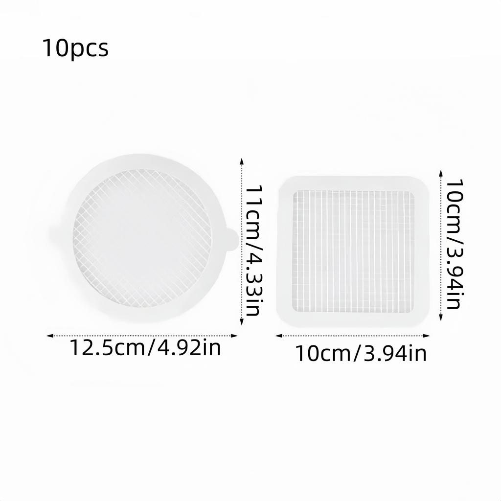 10 Stück/100 Stück Bodenablauf-Patch Einweg Anti-Verstopfungs-Filter-Patch Badezimmer Abfluss Haarfänger Küche & Bad Verstopfung