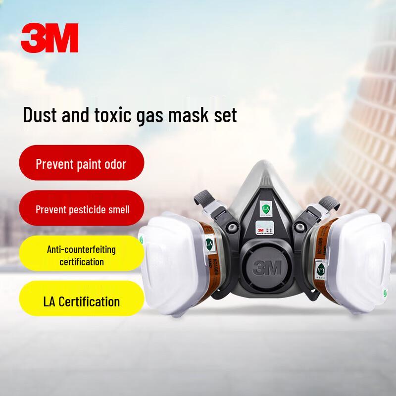 3M 6200 Reusable Respirator Mask Medium