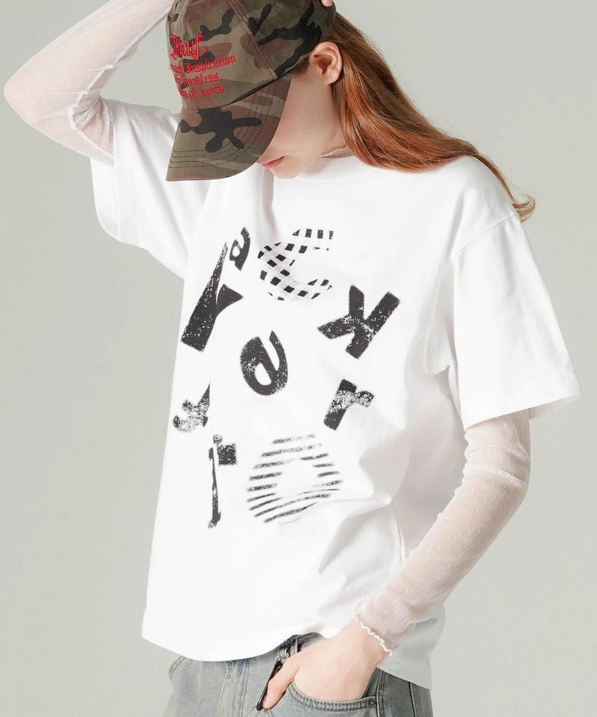 WV PROJECT Cocker Short Sleeve T-Shirt White Hsst7801