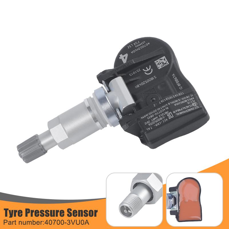 

TPMS Tire Pressure Monitor Sensor for Nissan Juke Qashqai II X-Trail T32 Rogue Altima Infiniti QX50 40700-3VU0A 407003VU0B 1pc