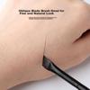 UPLUS Blade Eyeliner Brush, 3-Piece, Flat Head Angled Eyebrow Brush