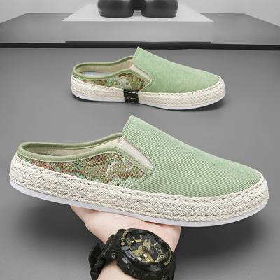 Günlük Erkek Ayakkabıları Moda Spor Ayakkabılar Erkek Kişilik Erkek Sneaker Yarım Terlikler Kadife Loafer'lar Erkek Ayakkabıları Kadife Loafer'lar