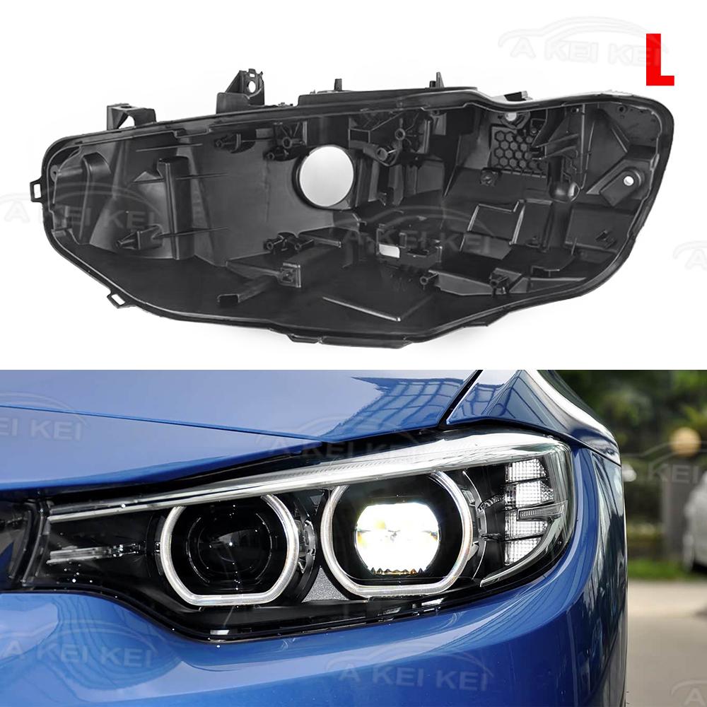 For F32 F33 F36 LED AFS HID Light Lens 2013-2016 2018-2020 Replacement Parts Car Accessories Headlight Housing Base Lamp Hose
