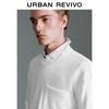 UR Men's Casual Long Sleeve Round Neck T-Shirt with Pocket