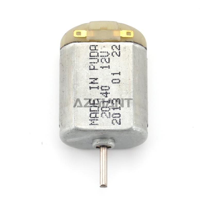2/5/10 pcs DC 12V Car Door Lock Motor Diy Toys Electric Metal Engine Overall length 46.1mm 10.8mm shaft diameter 2mm Round axis
