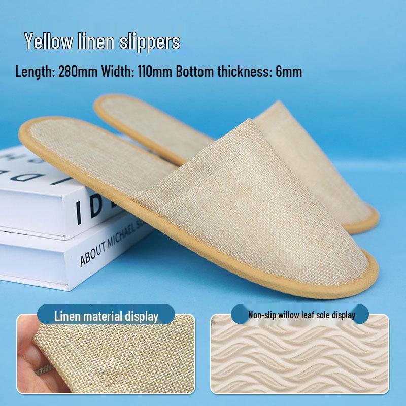 Luxuriöse rutschfeste Hausschuhe aus Korallenfleece für Hotels, B&Bs und Privatzimmer