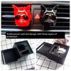 Creative Car Accessories Car Fragrance Diffuser Stone Dog Head Car Air Freshener Clip for the Year of the Dog Gift