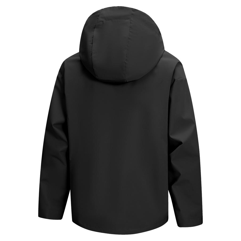 Men's Hooded Zipper Outdoor Mountaineering Jacket Couple Loose Casual Jacket