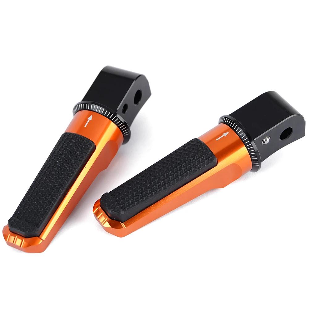 For DUKE 125 390 Rear Front Foot Pegs Rider Pedal Footrest For KTM DUKE125 DUKE390 2017 2018 2019 2020 2021