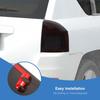 Folia Ochronna na Lampę Tylną Naklejka Dekoracyjna na Lampę Tylną Do Jeep Compass 2011-2016 Plastik ABS Akcesoria Zewnętrzne