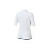 FILA Athletics Golf Sports Leisure Polo Logo Knit Short Sleeve T-Shirt Women Tops Jade-White A11W235115F-WT