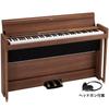 Korg Digital Piano Poetry 88-Key Inspired by Chopin Warm Wooden Finish Includes Headphones and Pedal