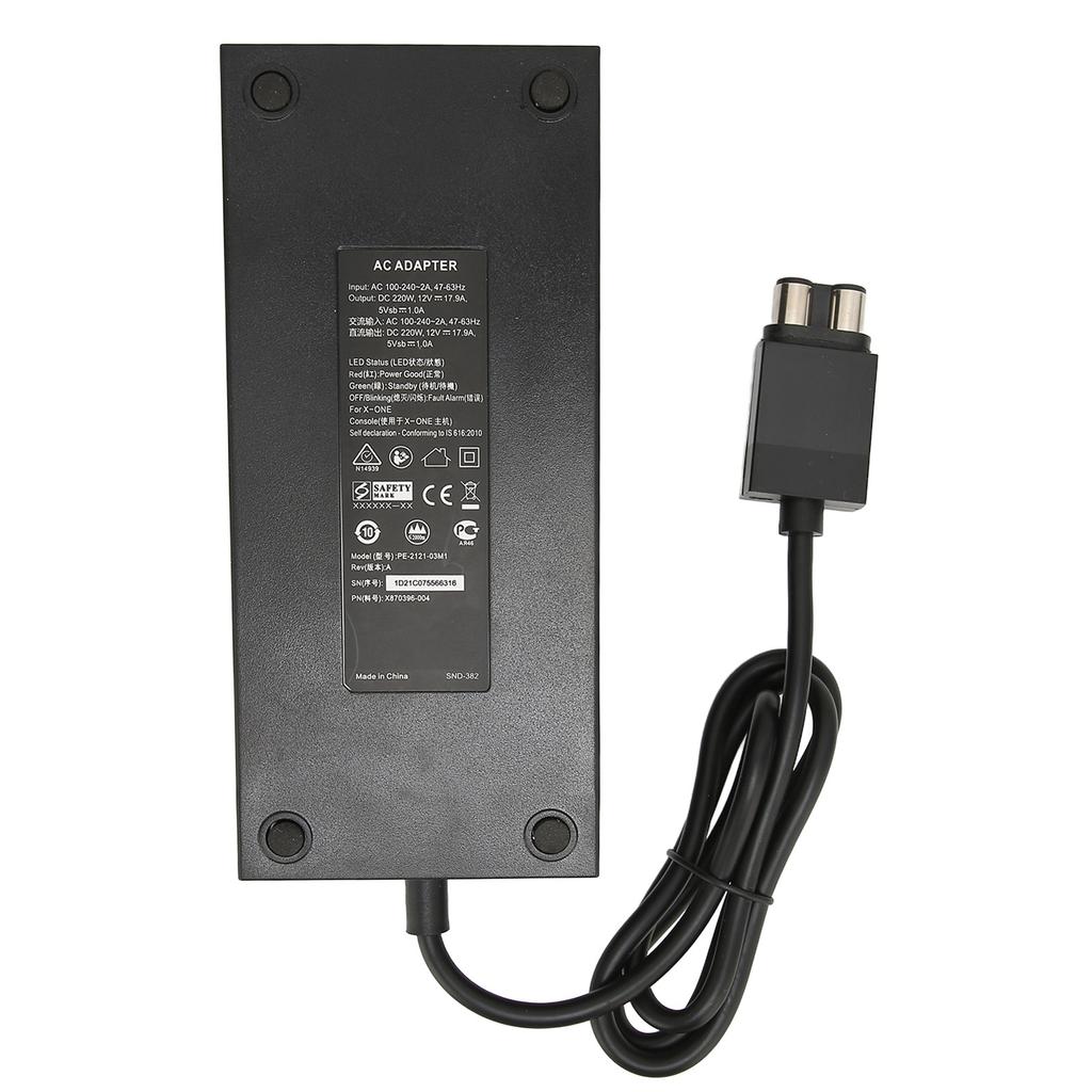 AC Adapter Replacement Power Brick Adapter Compatible for Xbox One Console 100‑240VUS Plug