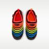 Nike Dynamo Free Breathable Low Top Kids Lifestyle Shoes Black Orange 