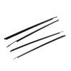 4pcs Car Door Window Glass Sealing Weather Strip for Toyota Sequoia 2008-2020