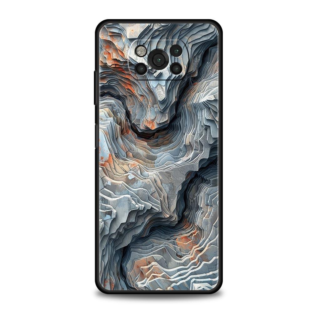 

Folds Texture Phone Case Cover for Xiaomi Poco F7 Ultra F6 F5 F4 F3 X6 X5 X4 X3 NFC C51 C55 M4 GT 5G Soft TPU Shell Fundas Bags Poco F5 Pro