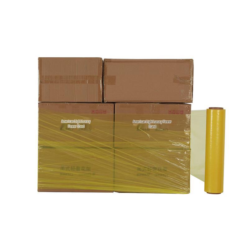 LanTuan Yellow PE Packaging Stretch Film