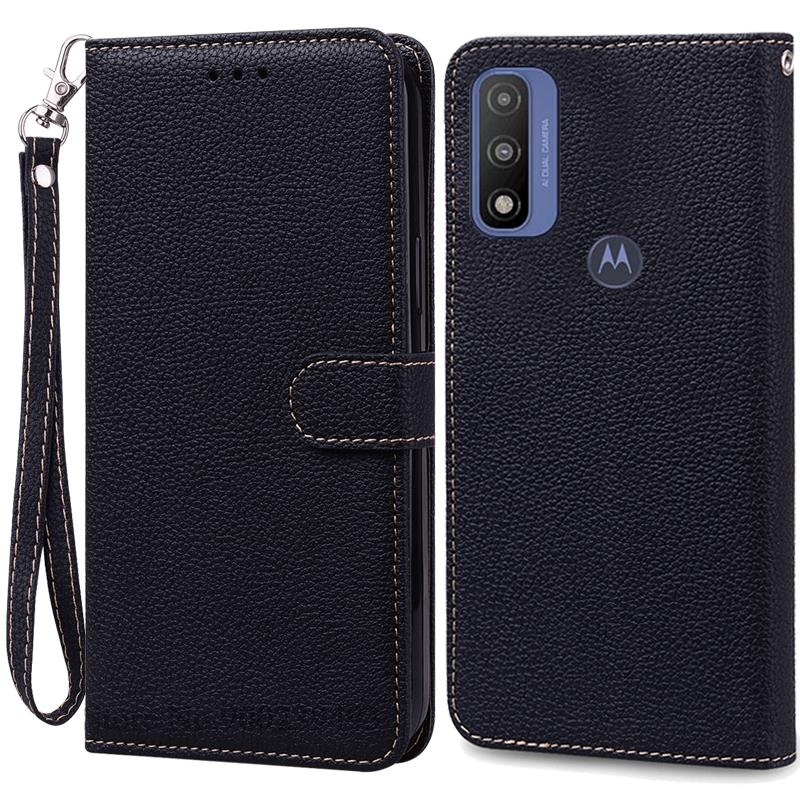 For Moto G Pure Case Moto GPure Leather Flip Wallet Case For Motorola G Pure XT2163-4 Phone Case Silicone Cover Coque Fundas