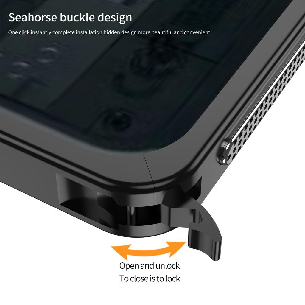 For Nothing Phone (3a) Bumper Cases Metal Frame Heat Dissipation Cover with Lens Protector
