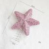 Pink Christmas Tree Ornaments Foam Ball Bow Tree Top Star Shatterproof Xmas Tree Hangings Pendant Xmas Decorations DIY